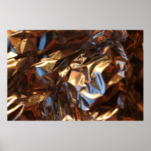 Póster Chaqueta de cuero negro y azul