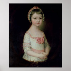 Póster Chaqueta de punto de Georgiana