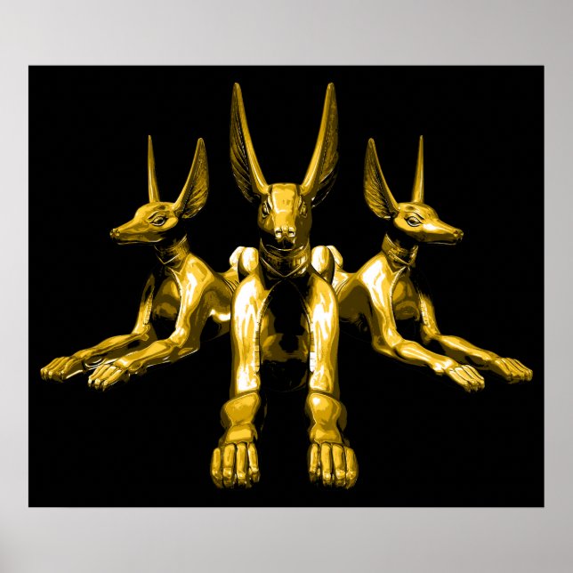 Póster Chaquetas egipcias (Frente)