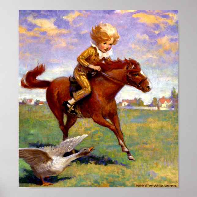 Póster "Chaquetas" por Jessie Willcox Smith (Frente)