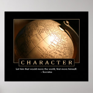 Póster Character Inspirational Poster