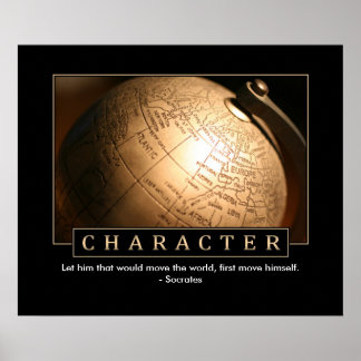 Póster Character Inspirational Poster