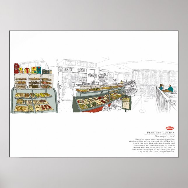 Póster charcutería (Frente)