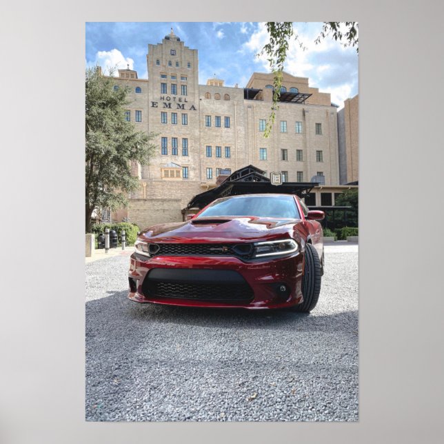 Póster Charger 392 ScatPack (Frente)