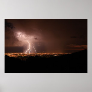 Póster Charging Tucson
