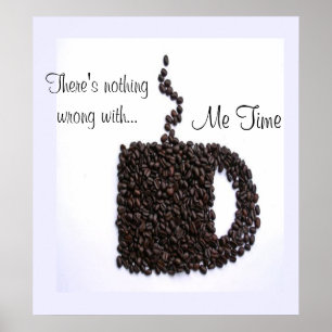 Póster Charla del café