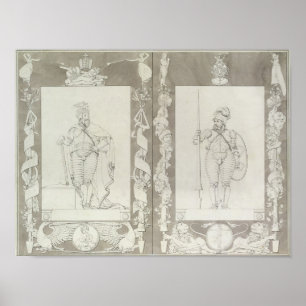 Póster Charlemagne and Heymon, 1804-5