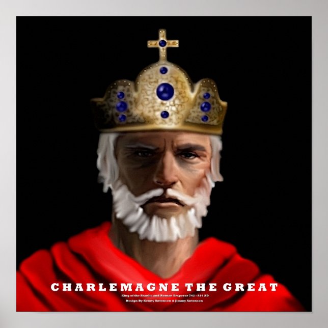 Póster Charlemagne el gran poster (Frente)