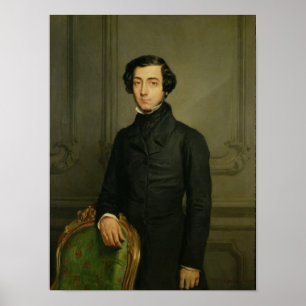 Póster Charles-Alexis-Henri Clerel de Tocqueville 1850