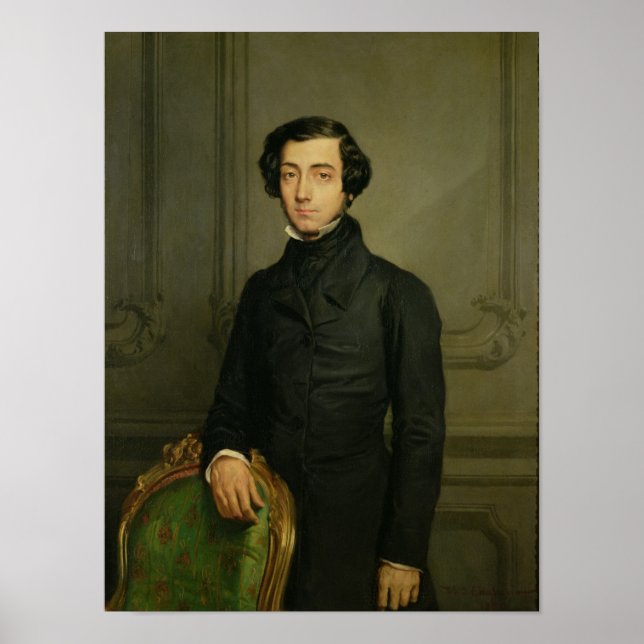 Póster Charles-Alexis-Henri Clerel de Tocqueville 1850 (Frente)