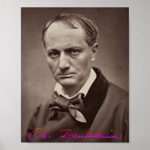 Póster Charles Baudelaire