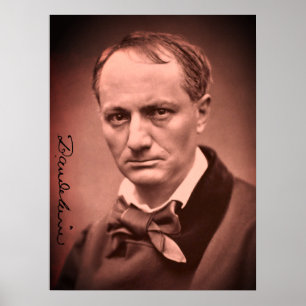 Póster Charles Baudelaire