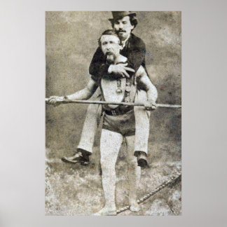 Póster Charles Blondin - Acrobat
