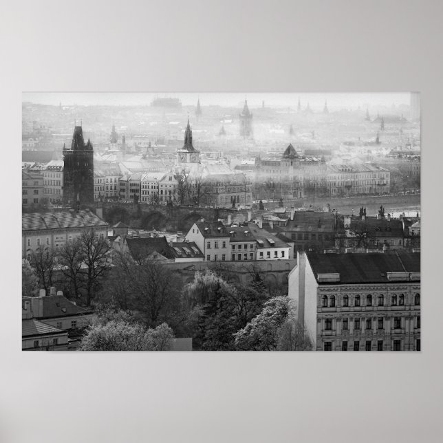 Póster Charles Brigde, Praga (Frente)