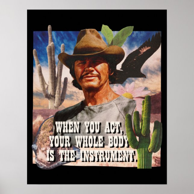 Póster Charles Bronson (Frente)