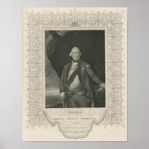 Póster Charles Cornwallis
