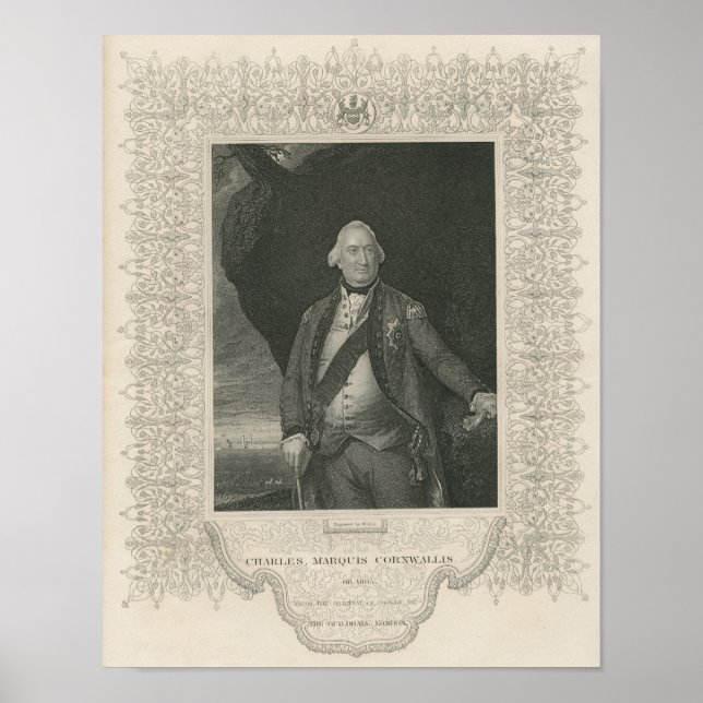 Póster Charles Cornwallis (Frente)
