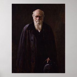 Póster Charles Darwin