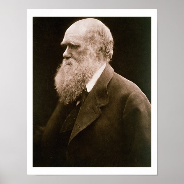 Póster Charles Darwin (1809-82) (foto) (Frente)