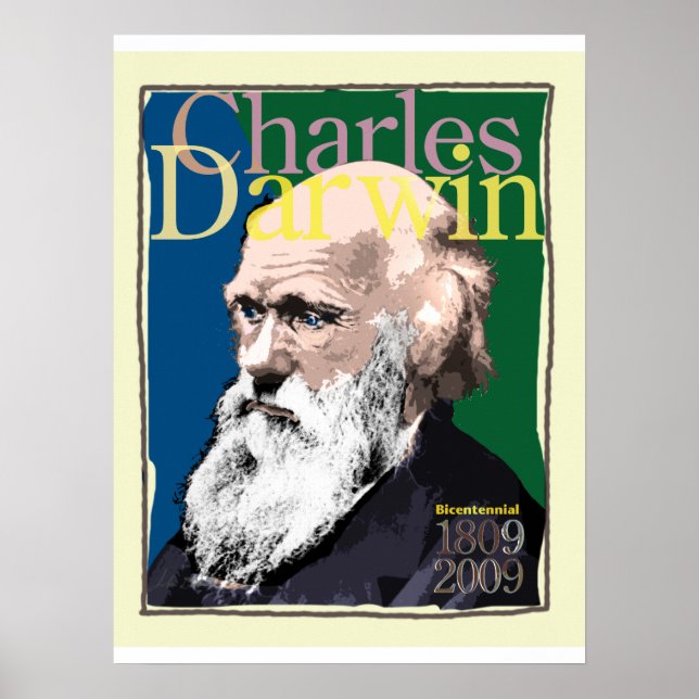Póster Charles Darwin poster (Frente)