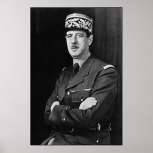 Póster Charles de Gaulle