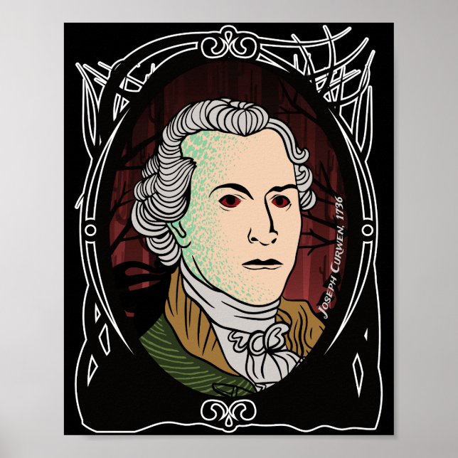 Póster Charles Dexter Ward Joseph Curwen Lovecraft (Frente)