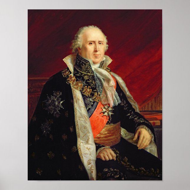 Póster Charles-Francois Lebrun Duque de la Plaisance (Frente)