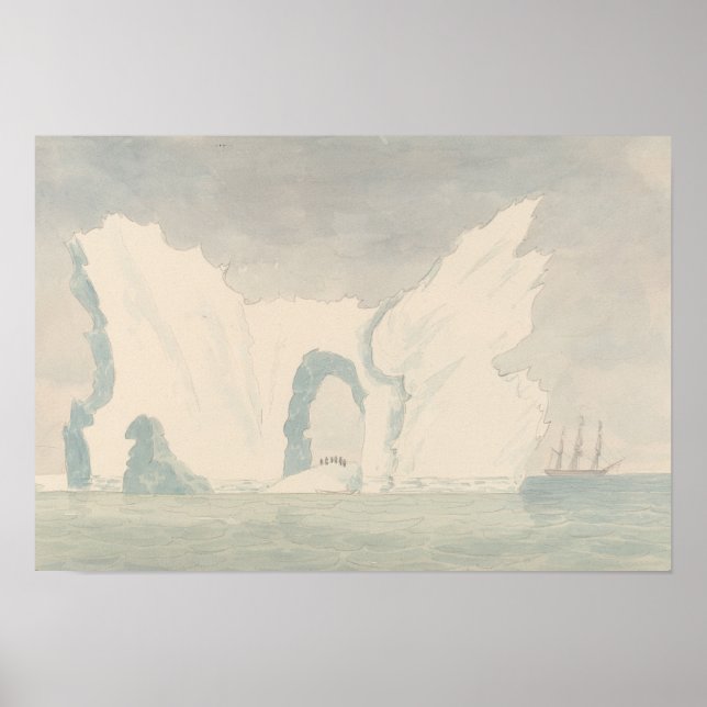 Póster Charles Hamilton Smith - Iceberg notable (Frente)