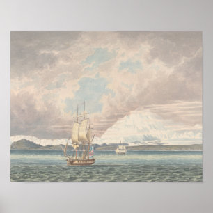 Póster Charles Hamilton Smith - Icy Bay y Mount