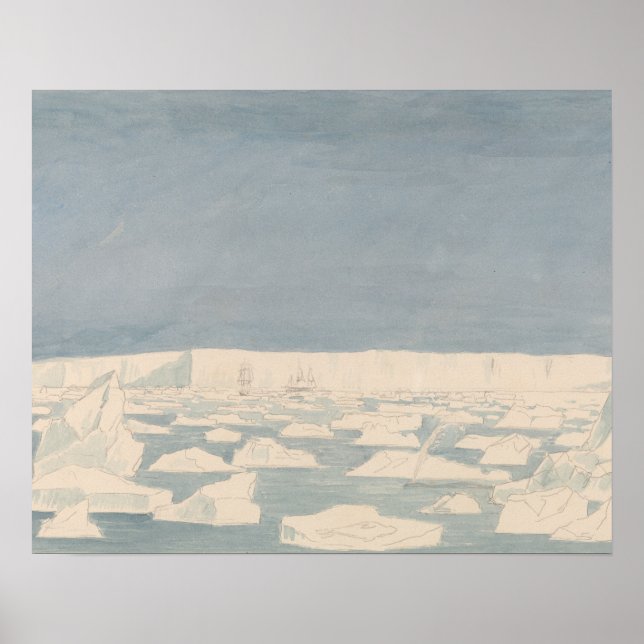 Póster Charles Hamilton Smith - Part of the South Pole (Frente)