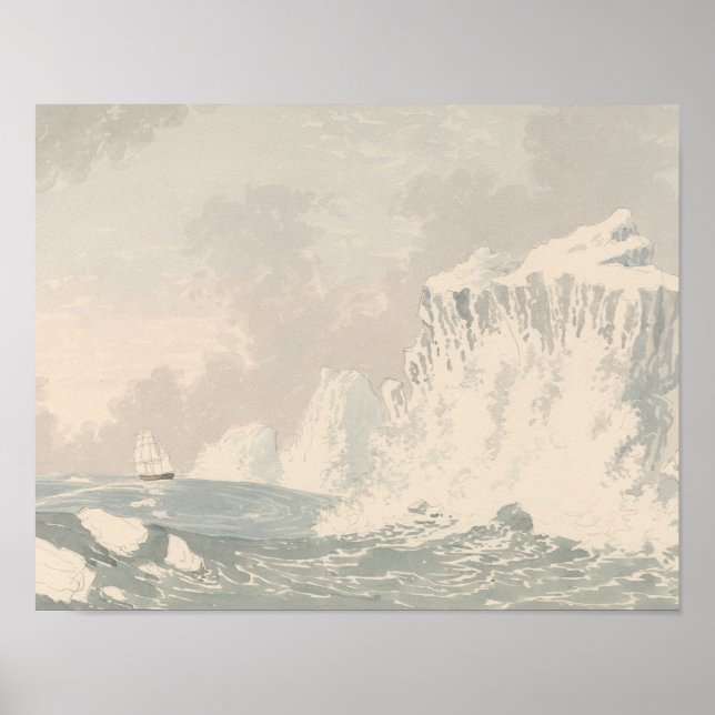 Póster Charles Hamilton Smith - Situation of H.M.S. Hecla (Frente)