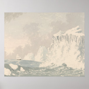 Póster Charles Hamilton Smith - Situation of H.M.S. Hecla
