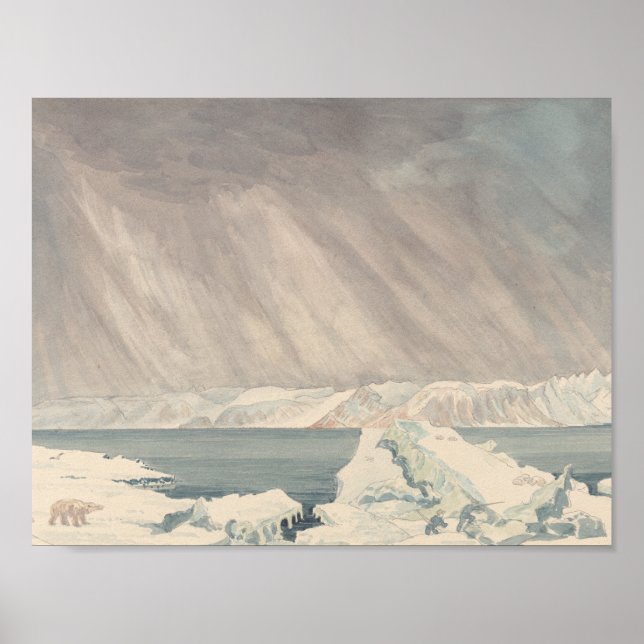 Póster Charles Hamilton Smith - Spitzbergen, Bearing (Frente)