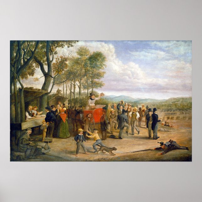 Póster Charles Henry Granger Muster Day (Frente)