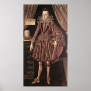 Póster Charles I como Príncipe de Gales, c.1612-13