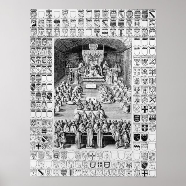 Póster Charles I  in the House of Lords (Frente)