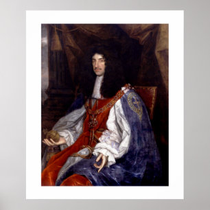 Póster Charles II de Gran Bretaña y de Irlanda