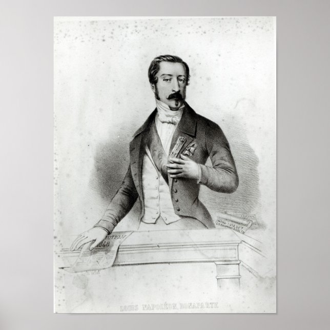 Póster Charles Louis Napoleon Bonaparte (Frente)