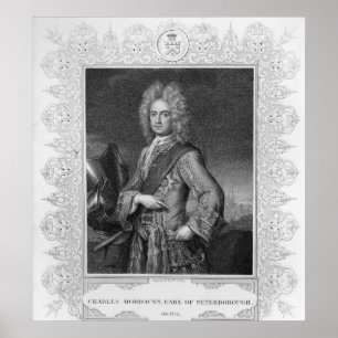 Póster Charles Mordaunt, Conde de Peterborough