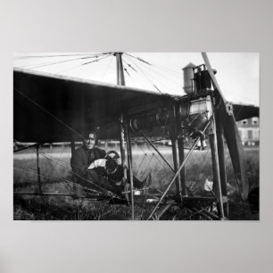 Póster Charles Murphy en el Monoavión de la Policía - 191