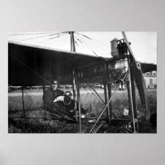 Póster Charles Murphy en el Monoavión de la Policía - 191