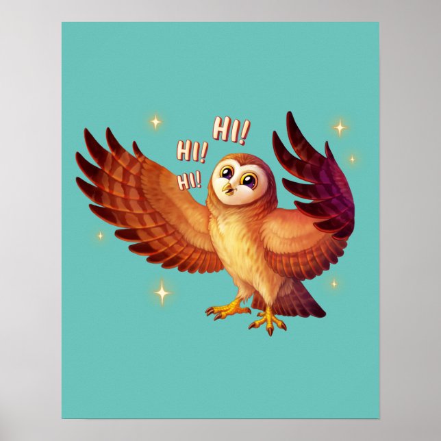 Póster Charles Print (Frente)