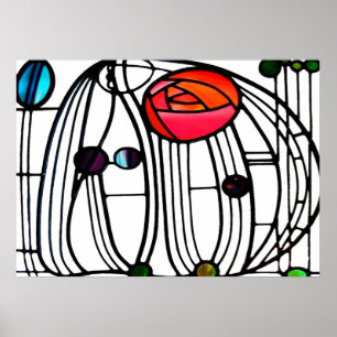 PÓSTER CHARLES RENNIE MACKINTOSH