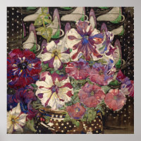 Charles Rennie Mackintosh - Petunias