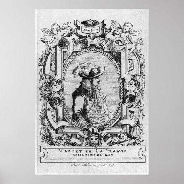 Póster Charles Varlet, known as La Grange (Frente)