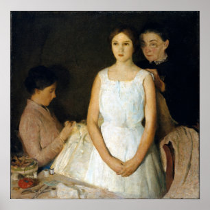 Póster Charles W. Hawthorne El Trousseau