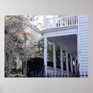 Póster Charleston histórico, SC