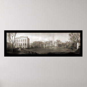 Póster Charleston SC Square Photo 1909