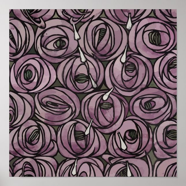 PÓSTER CHARLIE RENNIE MACKINTOSH (Frente)