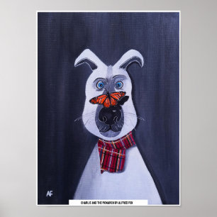 Póster Charlie y la pintura del Monarca de Alfred Fox